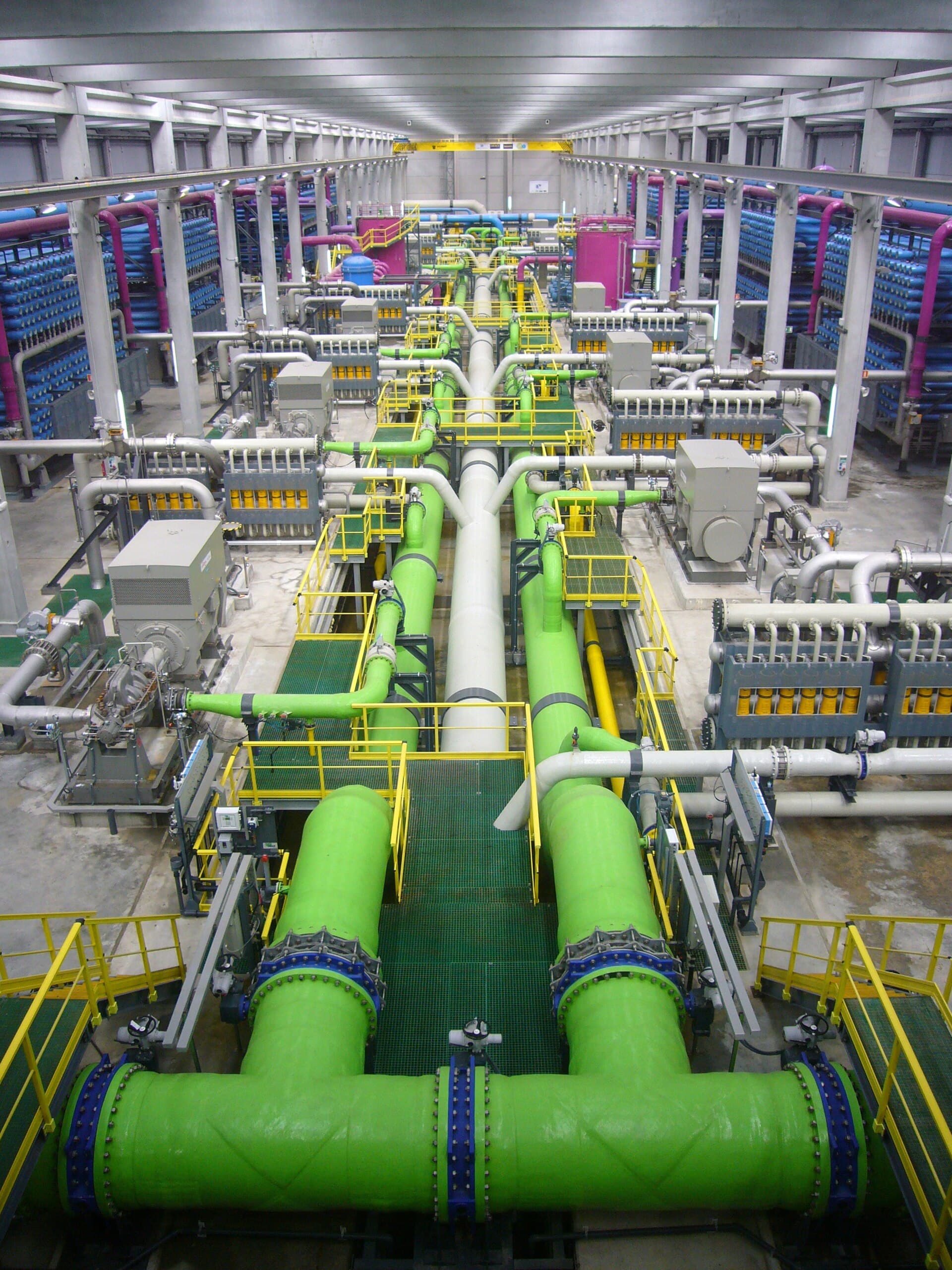 Industrial reverse-osmosis desalination membranes