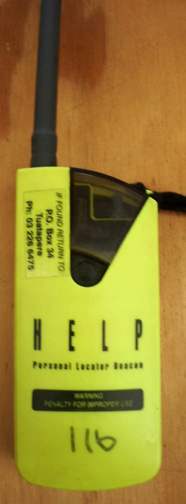 An emergency position-indicating radio beacon
