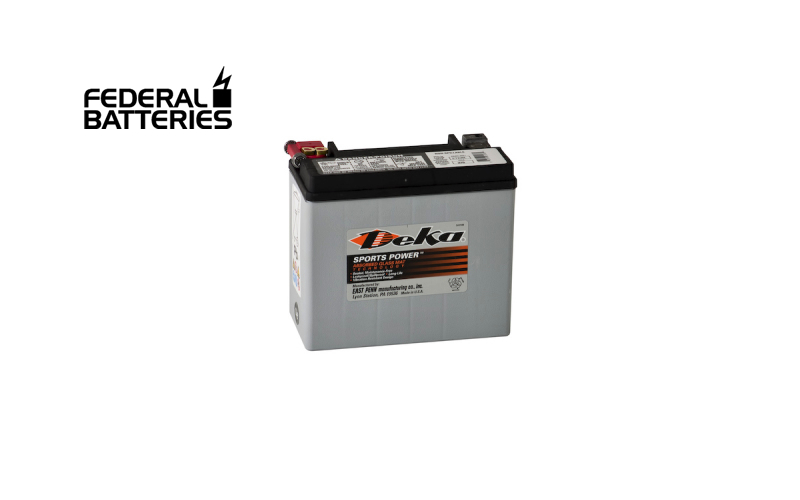 Federal Batteries Deka ETX20L 12V AGM Marine Battery