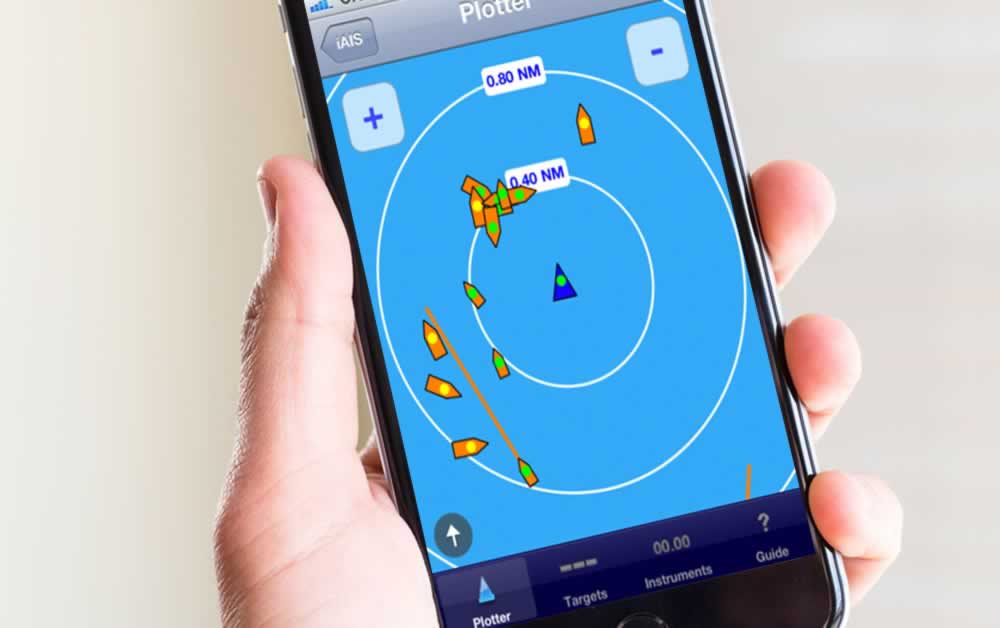 iAIS Target Plotter App from Digital Yacht
