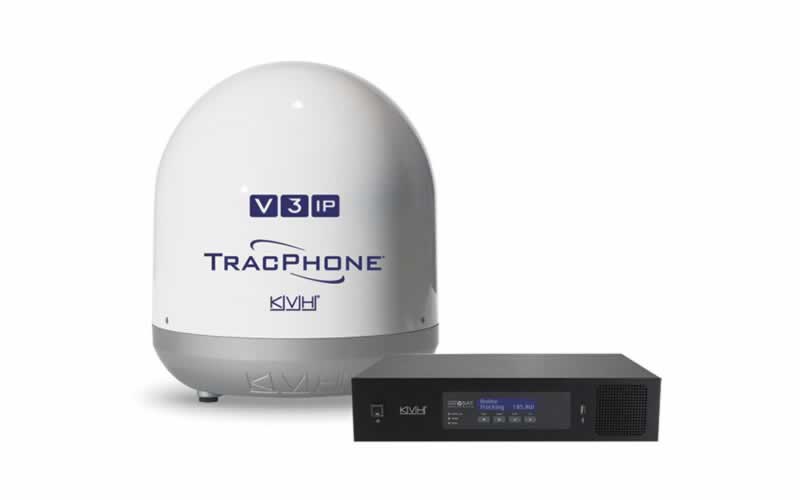 KVH Tracphone V3IP Marine Antenna